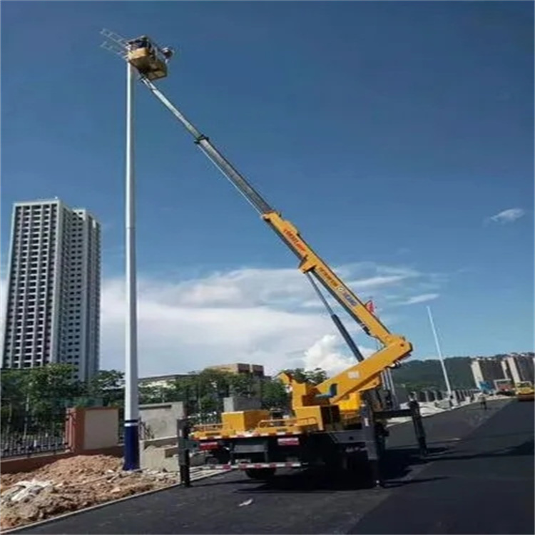 安远县维修路灯的曲臂升降车出租