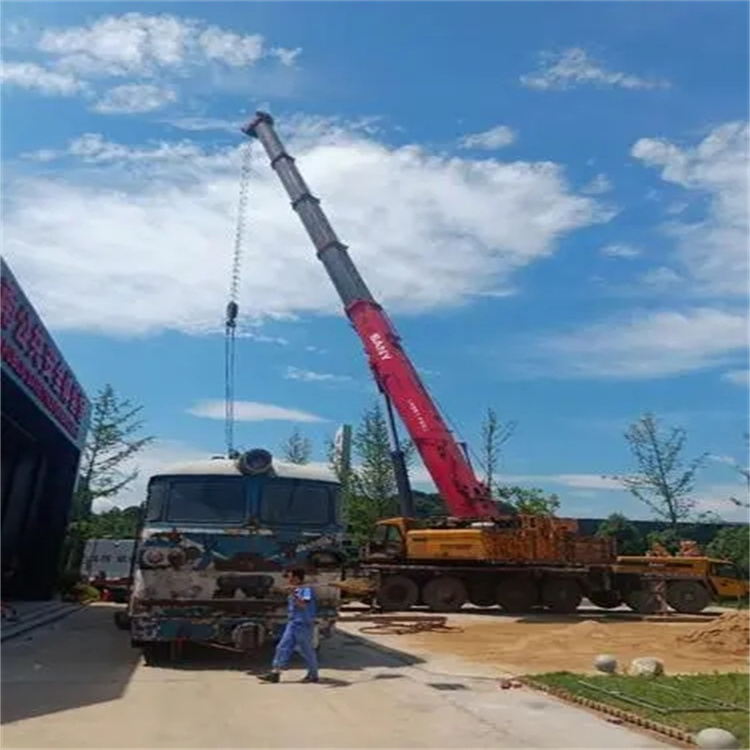 安远县50吨吊车租赁电话一键获取！满足工厂搬迁、设备吊装等多种场景需求